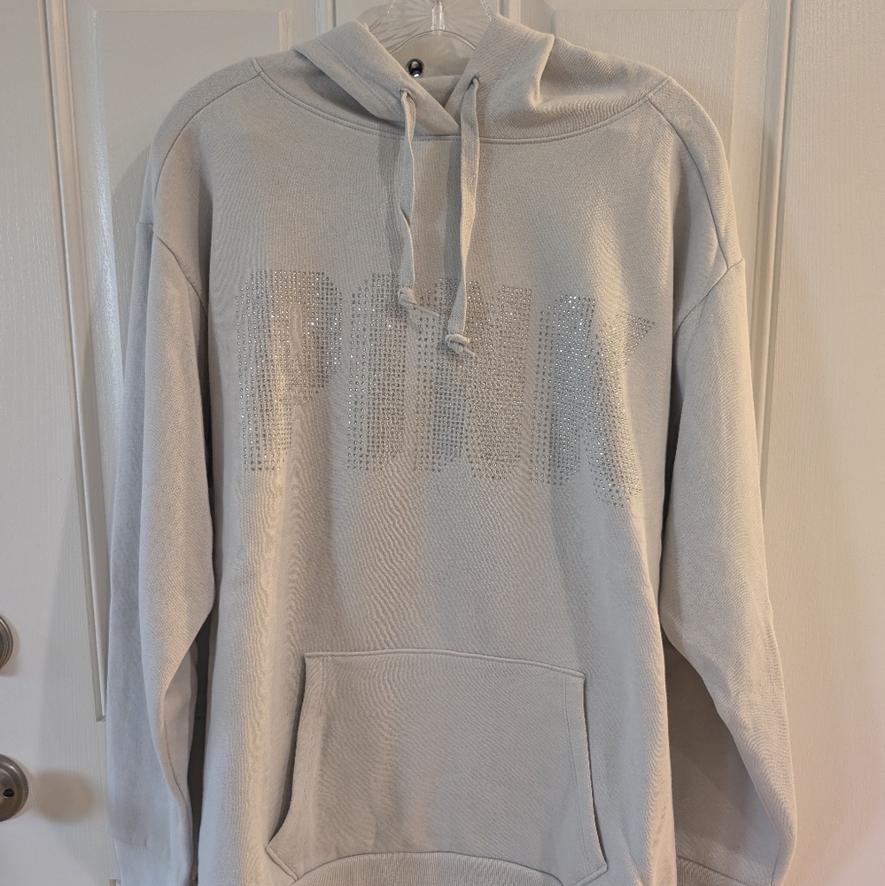 Victoria's Secret PINK Bling Hoodie Size L